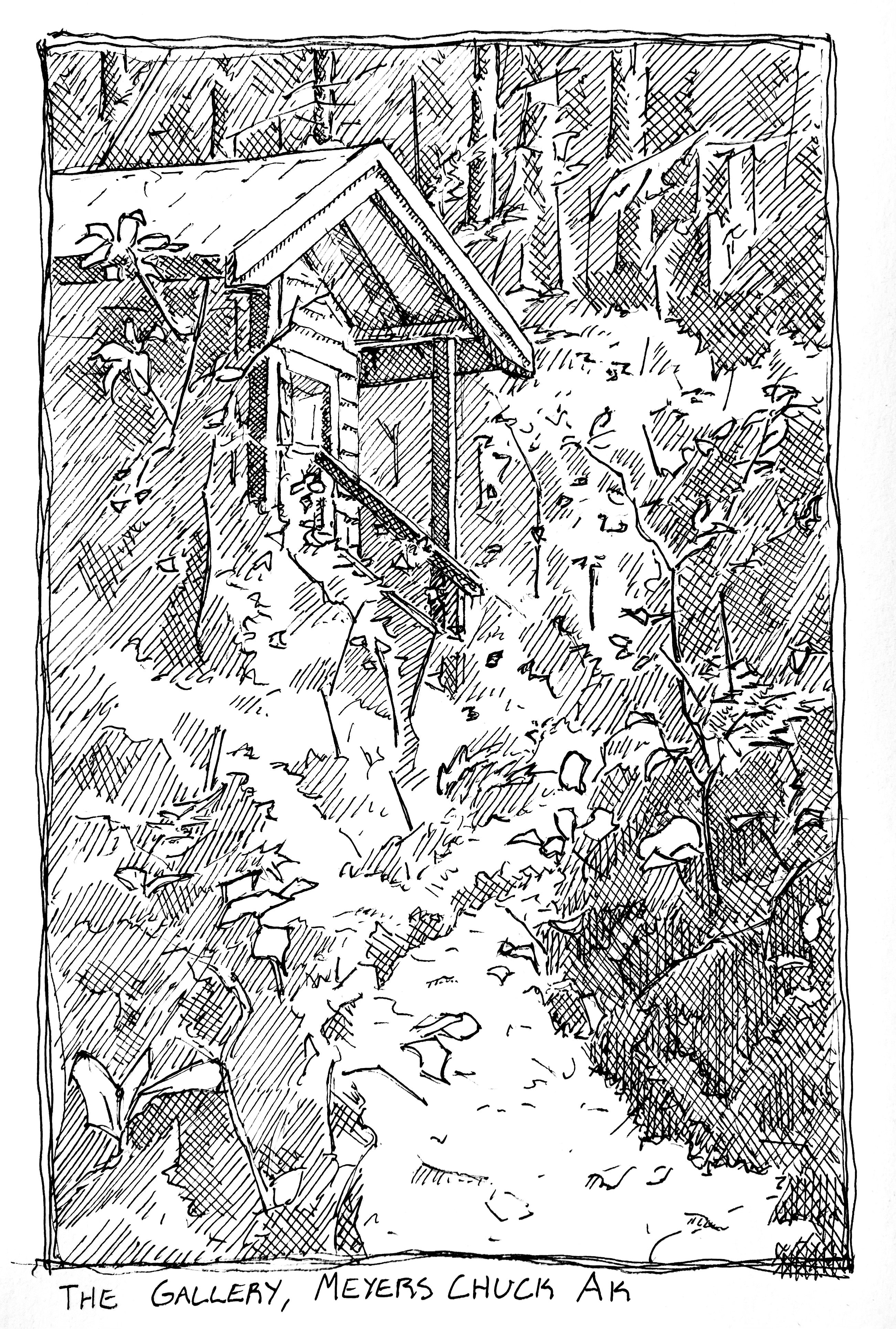 Meyers Chuck Ak Postcard