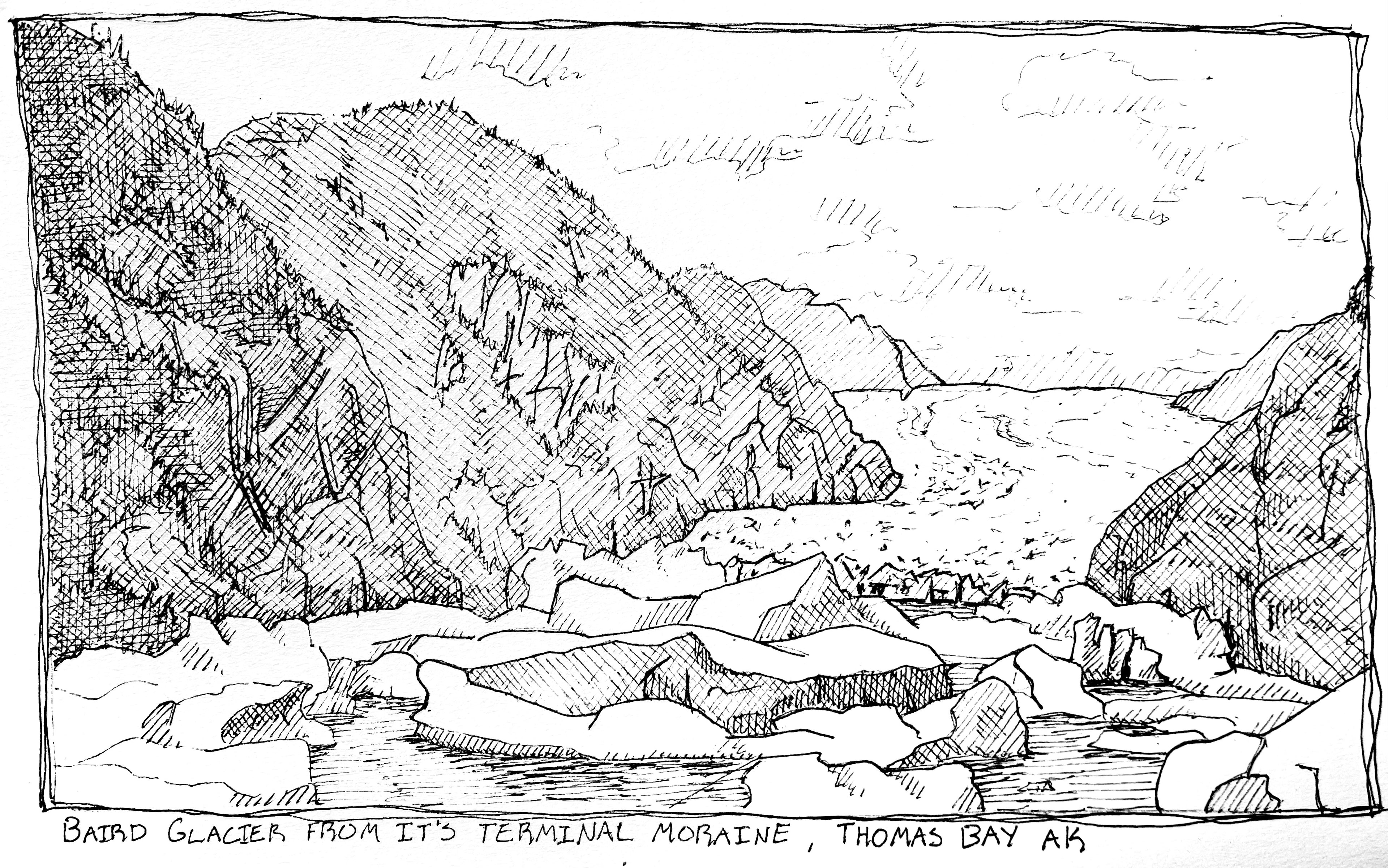 Baird Glacier Postcard