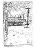 The Store Grocery Postcard